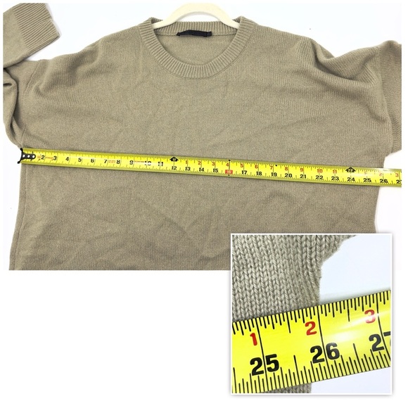 Jenni Kayne Cashmere Sweater Womens 1X Crew Neck Quiet Luxury Capsule Soft Cozy - Picture 8 of 10